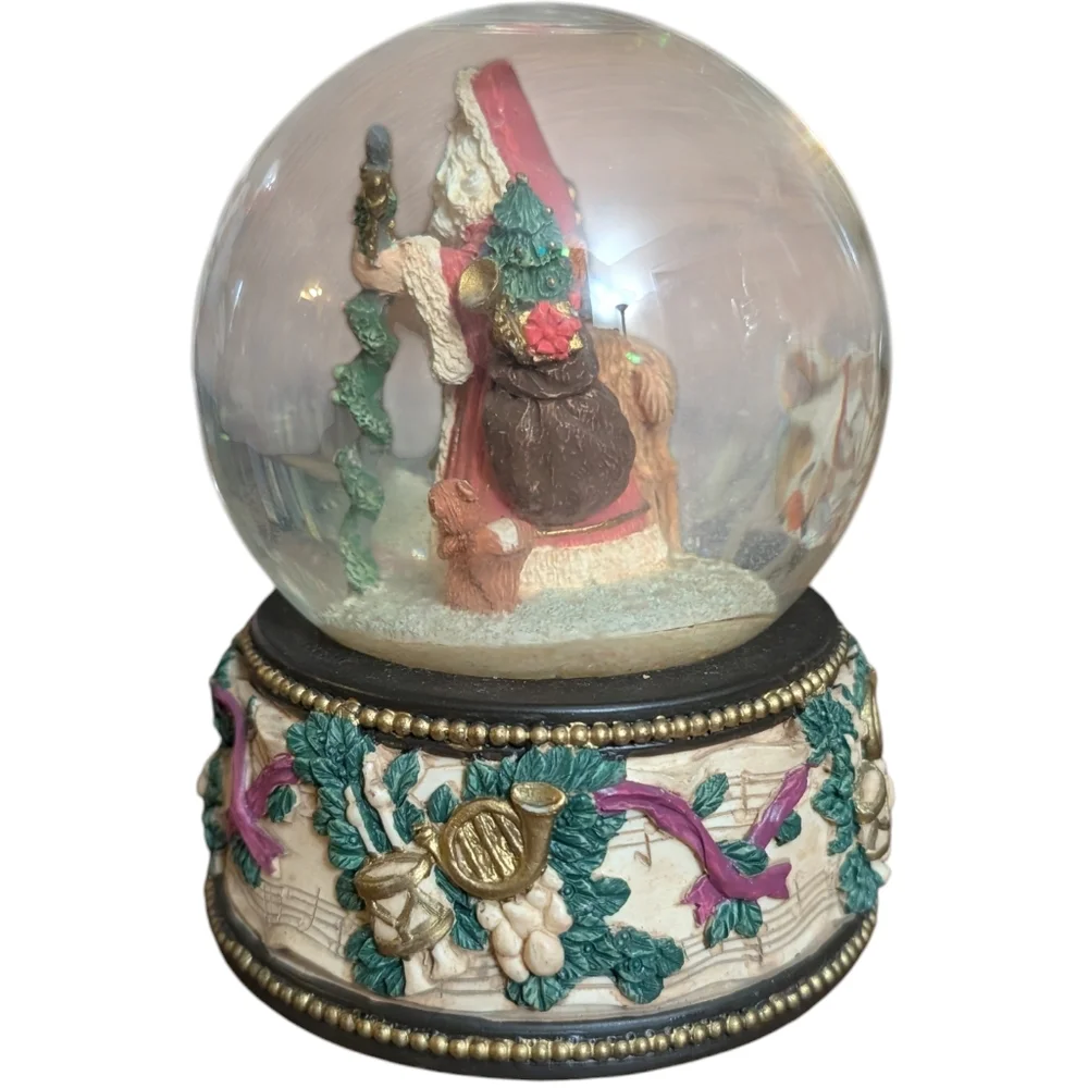 Santa Snow Globe from The San Francisco Music Box Co.